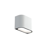 Ink Atomic wandlamp Up Down ovaal IP44 LED 2700K - mat wit