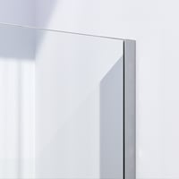 Brauer Season Inloopdouche 140x200cm met muurprofiel - geborsteld RVS PVD