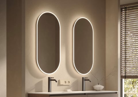 Martens & Meijer Saint Tropez spiegel 45x90cm - LED verlichting rondom