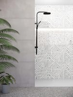 Prissmacer Gobi wandtegel 60x120cm - bianco