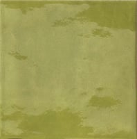 Iris Bottega wandtegel 15x15cm - TerreLucide - verde