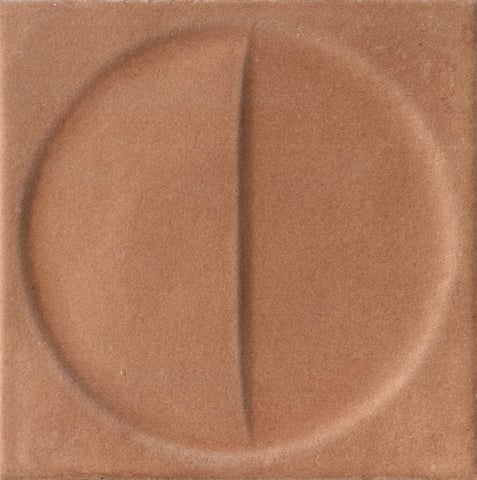 Iris Bottega wandtegel 15x15cm - Terrecotte Motivi - terra