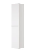 Ink hoge kast 170x35cm - greeploos - 2 deuren - links/rechts - front vlak - mat wit