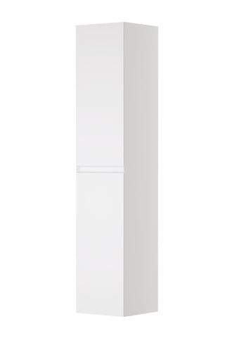 Ink hoge kast 170x35cm - greeploos - 2 deuren - links/rechts - front vlak - mat wit