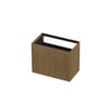 Ink onderkast 80x45cm - push to open - 2 lades - verticaal gefreesd - fineer natur