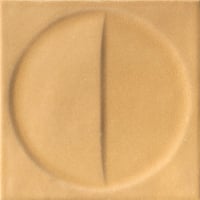 Iris Bottega wandtegel 15x15cm - Terrecotte Motivi - senape