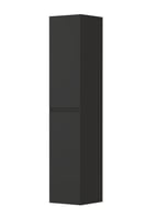 Ink hoge kast 170x35cm - greeploos - 2 deuren - links/rechts - front vlak - mat antraciet