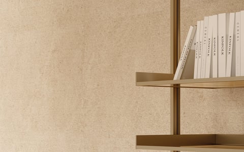 Iris Victorian Stone structured wandtegel 60x120cm - limestone beige