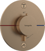Hansgrohe ShowerSelect Comfort S afbouwdeel voor inbouwthermostaat met 2 functies - Brushed Bronze
