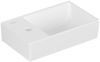 Villeroy & Boch Avento fontein 36x22cm - kraangat links - stone white CeramicPlus