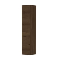 Ink Hoge kast tbv grepen 169x36cm - 1 deurs - links/rechts - front vlak - fineer chocolate