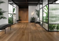 Geotiles Borneo tegel 20x120cm houtlook - miel
