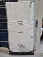 Tweedekans - Alvoro Pure inloopdouche helder glas zonder profiel/bevestiging - 100cm