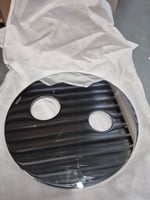 Tweedekans - Hotbath Buddy B013EXT afbouwdeel voor inbouw thermostaat met 1 stopkraan chroom